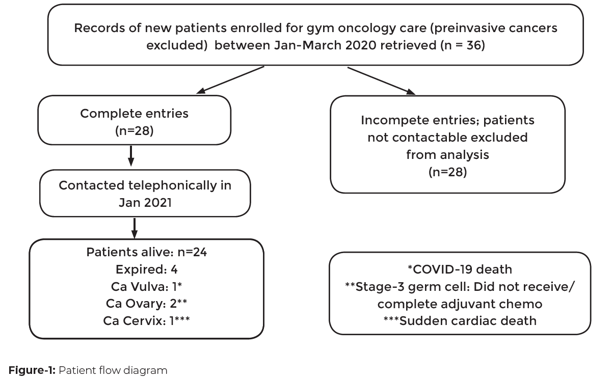 Patient flow diagram